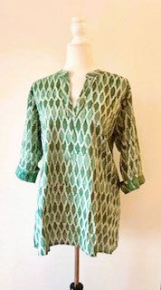 Standout Cotton Kurta Tunic Is A Great Basic (Green)