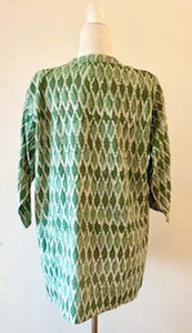 Standout Cotton Kurta Tunic Is A Great Basic (Green)