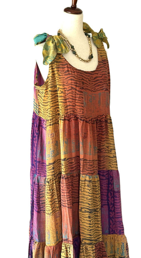 Kantha Bae  Silkl Celeste Maxi (Rainbow)