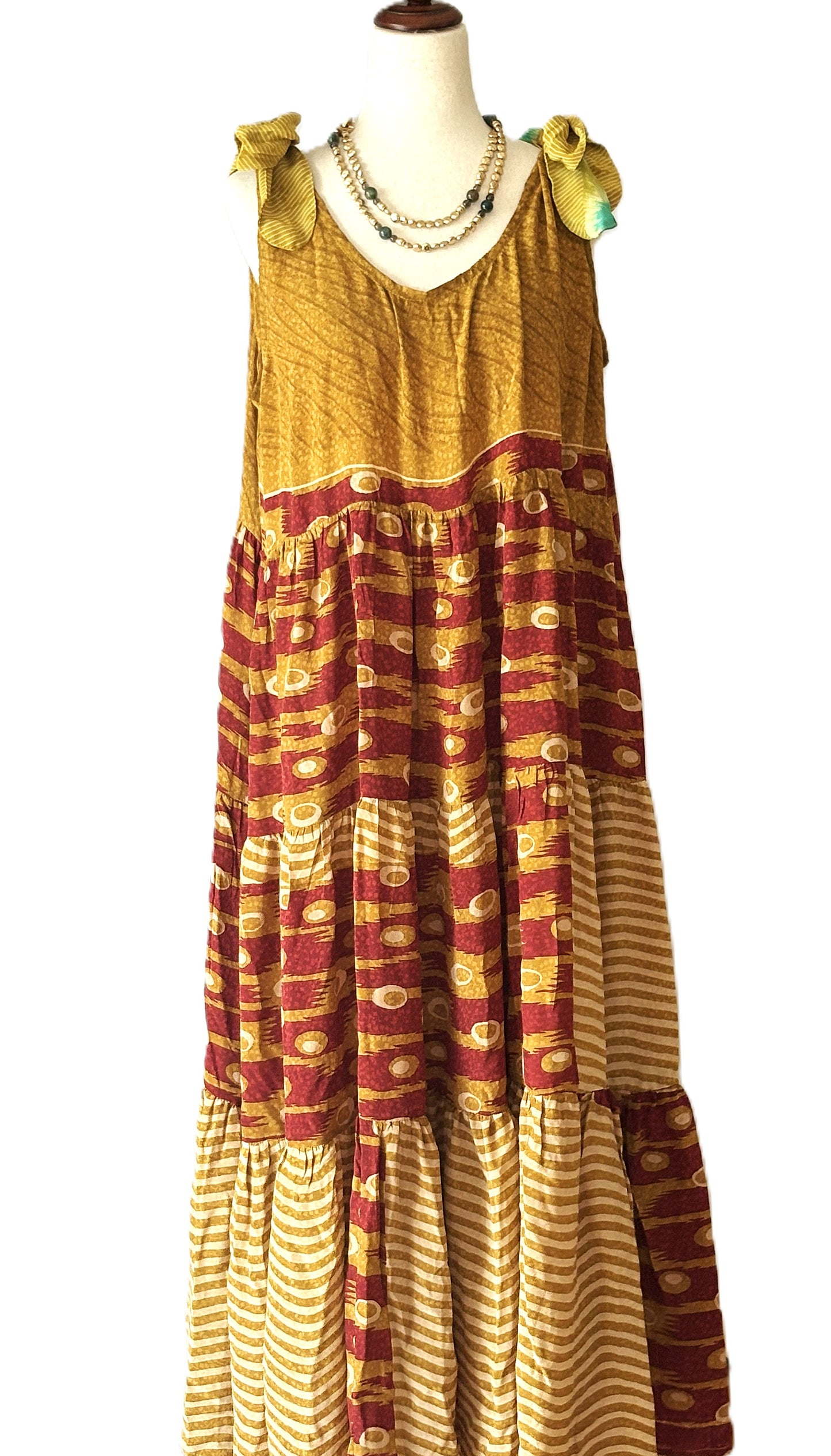 Kantha Bae  Silk Celeste Maxi (Midas)