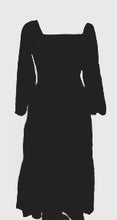 Smocking Tiered Midi Dress- A dress for all seasons.
