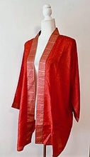 Short Silk Jacket Turns Any Outfit Into A Designer Look.