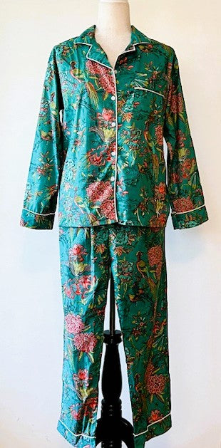 Everyone's Favorite: House Party Matching Cotton Pajama Sets (9 Pastel Prints)