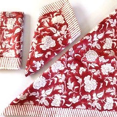 Red Polka Dot Placemats (Set of 4)