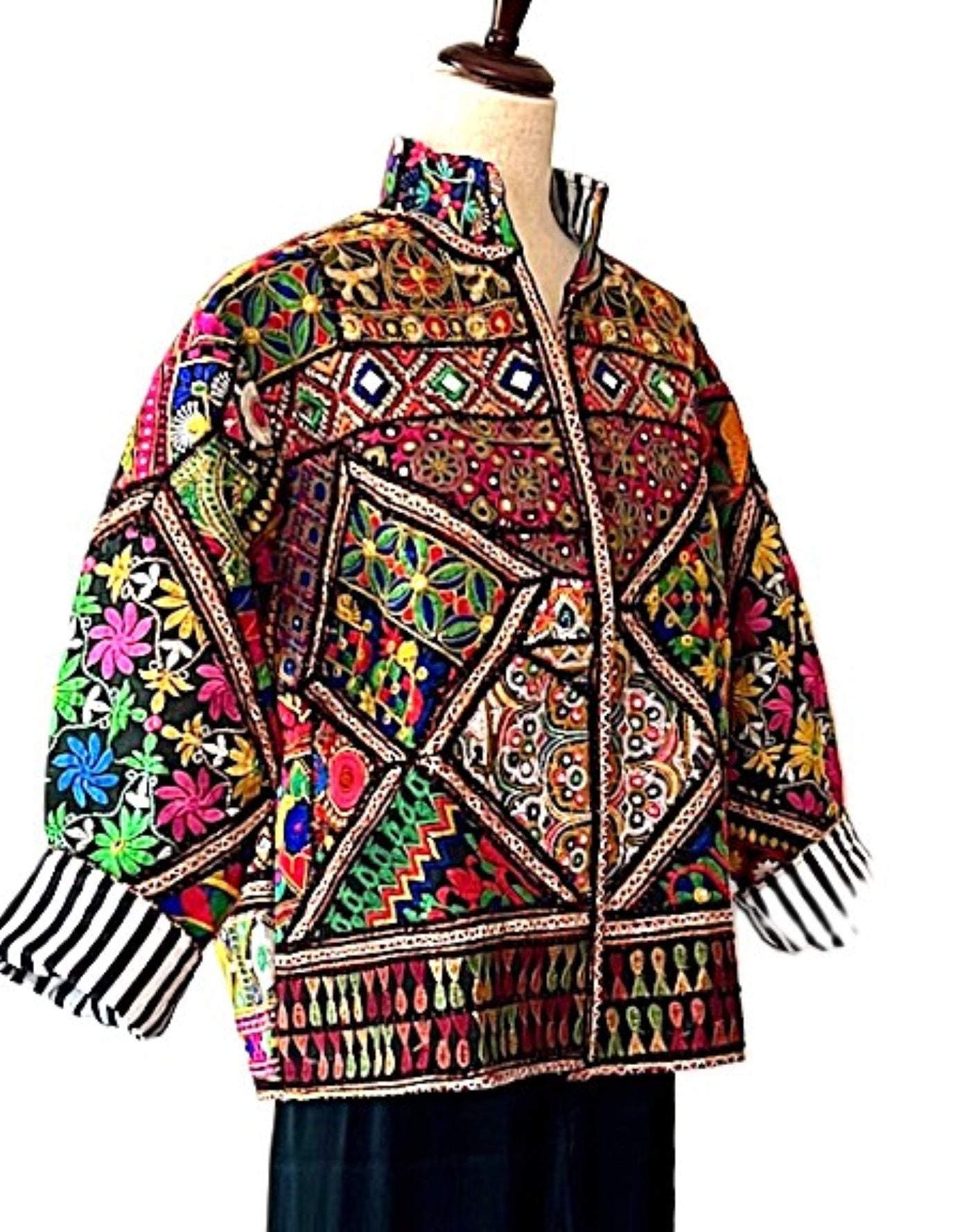 Specialty Collection: Impressive Short Jacket Fully Embroidered And Embellished.