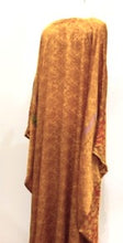 Mixed Print Silk Midi Dress: Comfy, Slimming, and Unique (Orange/Bronze)