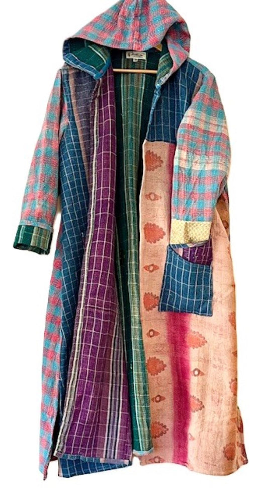 Kantha Bae New Style Rising Sun Coat Comfortable and Warm. Preppy.