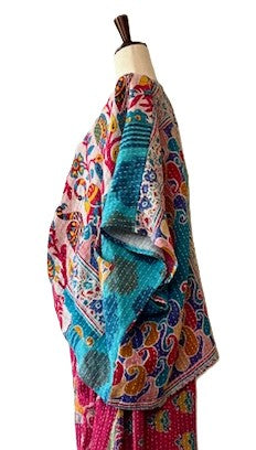 Kantha Bae Shortie Muu Has Flair  (Blue)