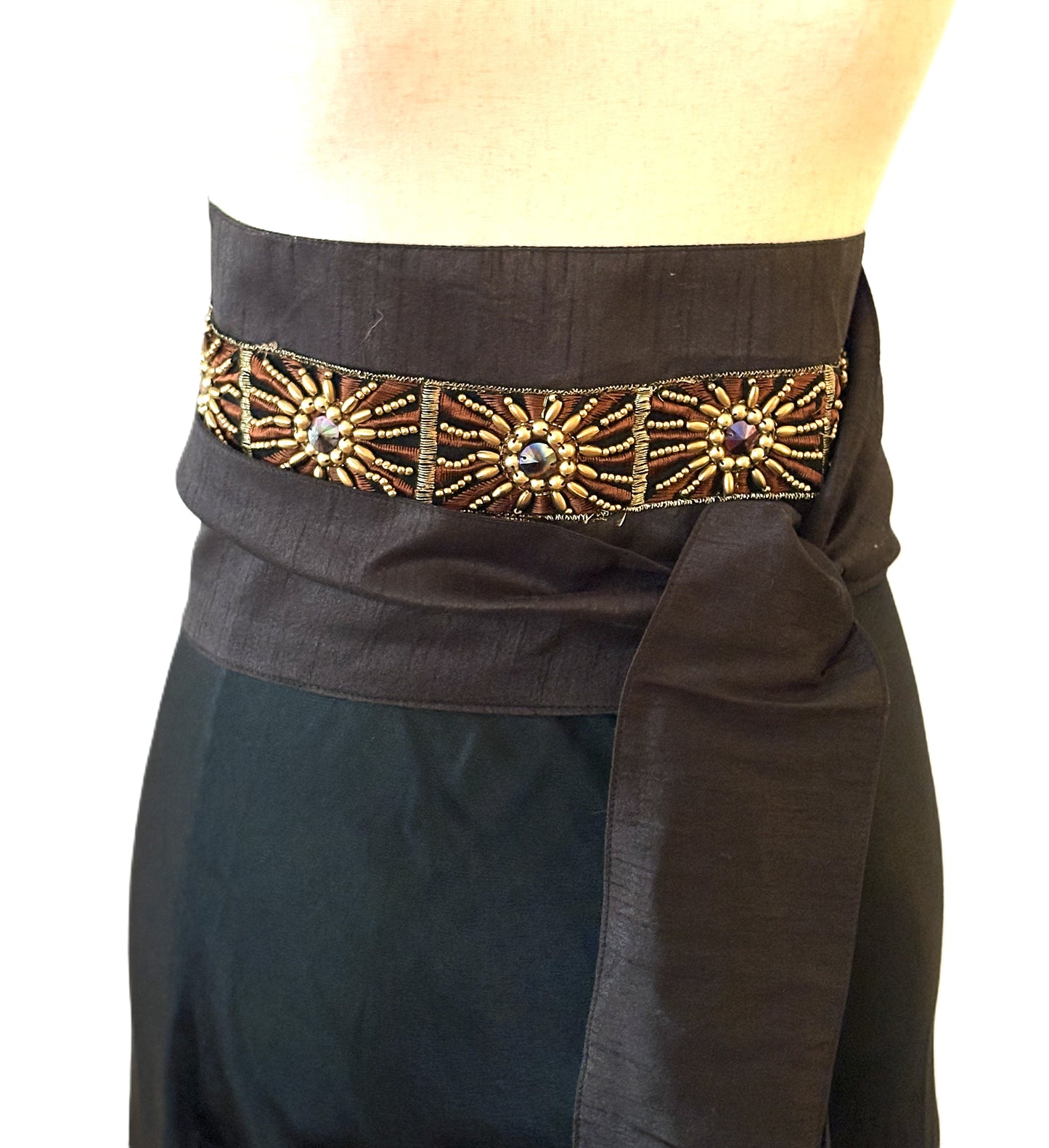 Skirt, Italian Viscose Satin Bias-Cut Midi Skirt. (4 Colors)