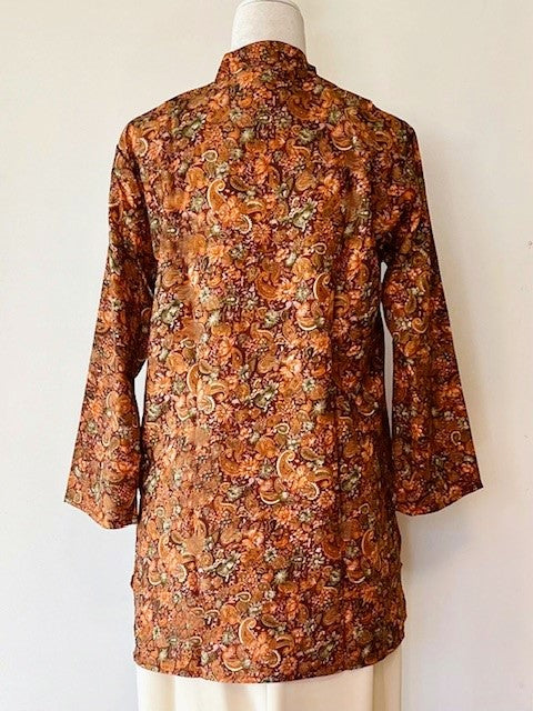 Short Silk Tunics (Kurta) Are A Natural Everyday Top (Several Prints Available)