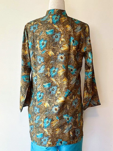 Short Silk Tunics (Kurta) Are A Natural Everyday Top (Several Prints Available)