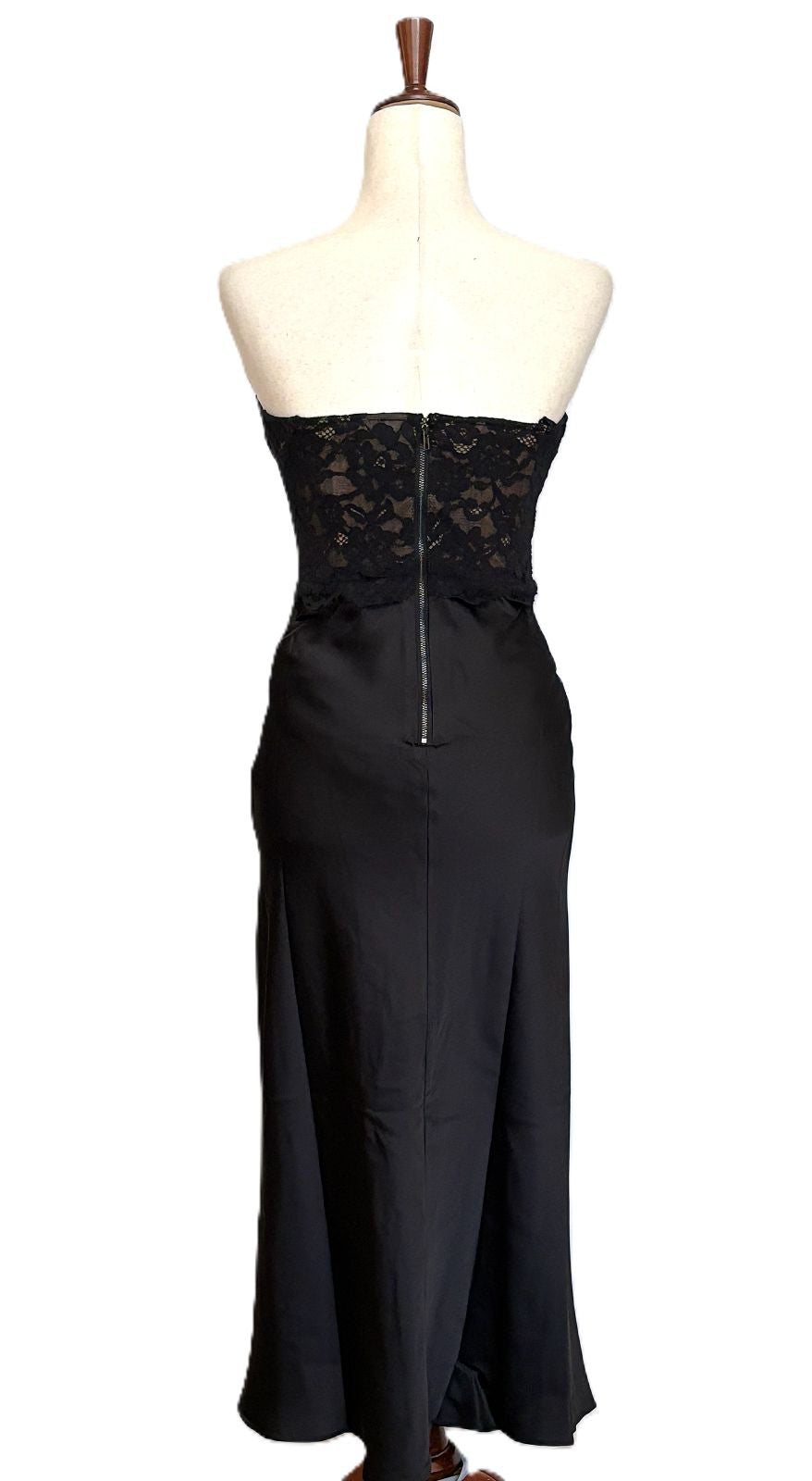 Dresses, Contemporary Convertible Lace and Satin Corset Midi.