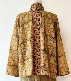 Smart Blazer Cut Suzani Hand Embroidered Jacket Encompasses All Seasons