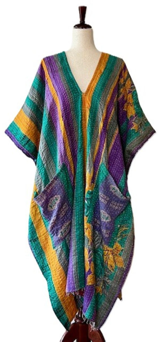 Kantha Bae Good Luck Tunic  (Stripe)
