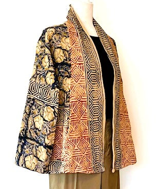 Smart Blazer Cut Suzani Hand Embroidered Jacket Encompasses All Seasons