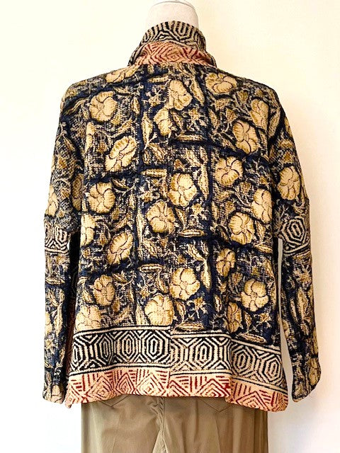 Smart Blazer Cut Suzani Hand Embroidered Jacket Encompasses All Seasons