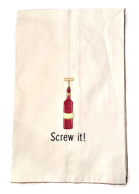 Tea Towels For The Wine Afficionado.