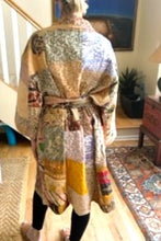 Beautiful Handmade KHAMBADIYA Kantha Short Silk Jacket