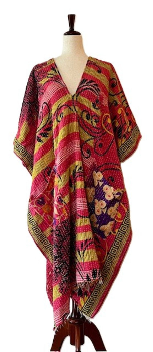 Kantha Bae Good Luck Tunic (Fuchsia)