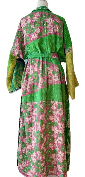 Kantha Bae Majestic Kimono Is It, Green