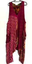 Contemporary Reversable Sleeveless Silk Jumpsuit (Cabernet)