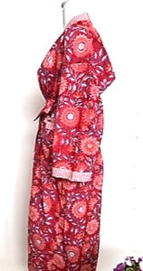Best Seller: Rich Mixed Print Kimono Dusters (Pink/Rose)