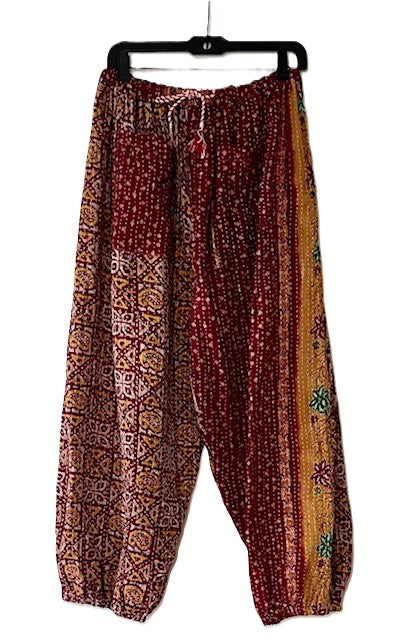Kantha Bae Cool Kantha Cotton Joggers. Best Seller (Dark)