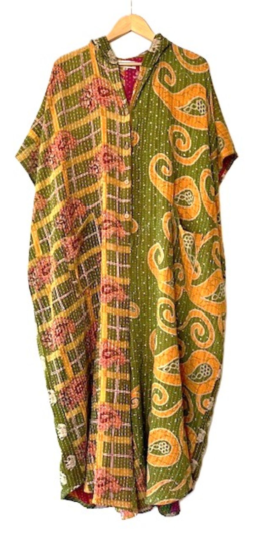 Kantha Bae Peacemaker Jumpsuit is Playful (Olive)