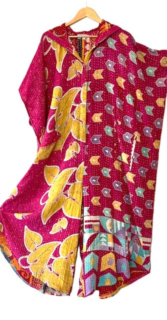 Kantha Bae Peacemaker Jumpsuit is Playful (Maroon)