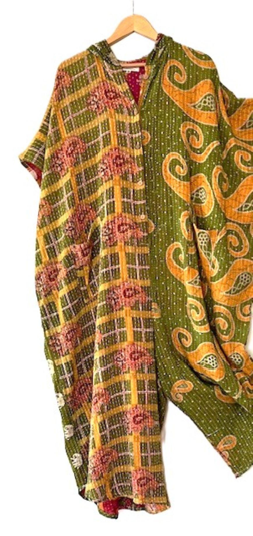 Kantha Bae Peacemaker Jumpsuit is Playful (Olive)