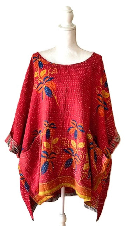 Kantha Bae Dream Pullover, Red