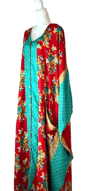 Kantha Bae New Bowie Muu Long Dress (Red)