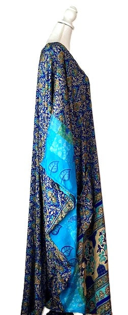 Kantha Bae New Bowie Muu Long Dress (Turquoise)