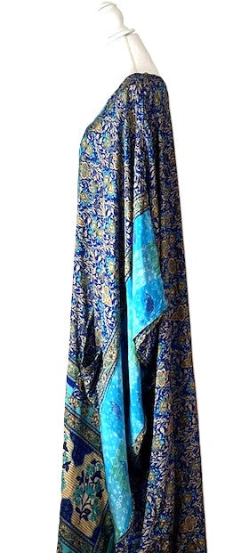 Kantha Bae New Bowie Muu Long Dress (Turquoise)