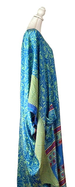 Kantha Bae New Bowie Muu Long Dress (Aqua)