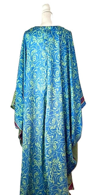 Kantha Bae New Bowie Muu Long Dress (Aqua)