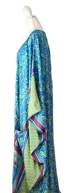 Kantha Bae New Bowie Muu Long Dress (Aqua)