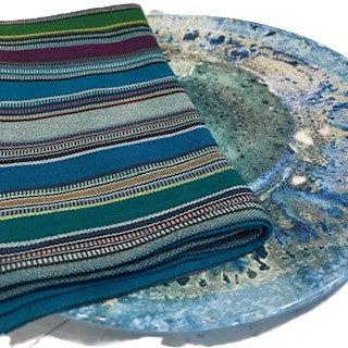 Artisan Hand Woven Guatemalan Cuadritos Placemats -Sold in Sets.  Bestseller