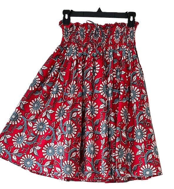 Skirts: Loose, Light Cotton Assorted  (6 Prints).