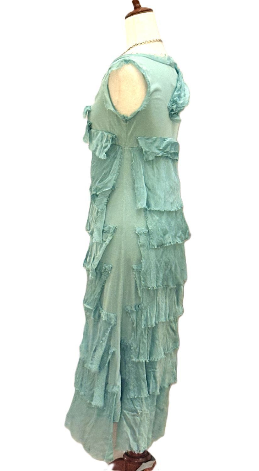 Dresses, Linen and Silk Italian Collection Tiered Midi Length Is Stylish (3 Colors)