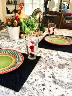 Chicken Little Tablecloth Is Fun and Whimsical. (60 x 90)