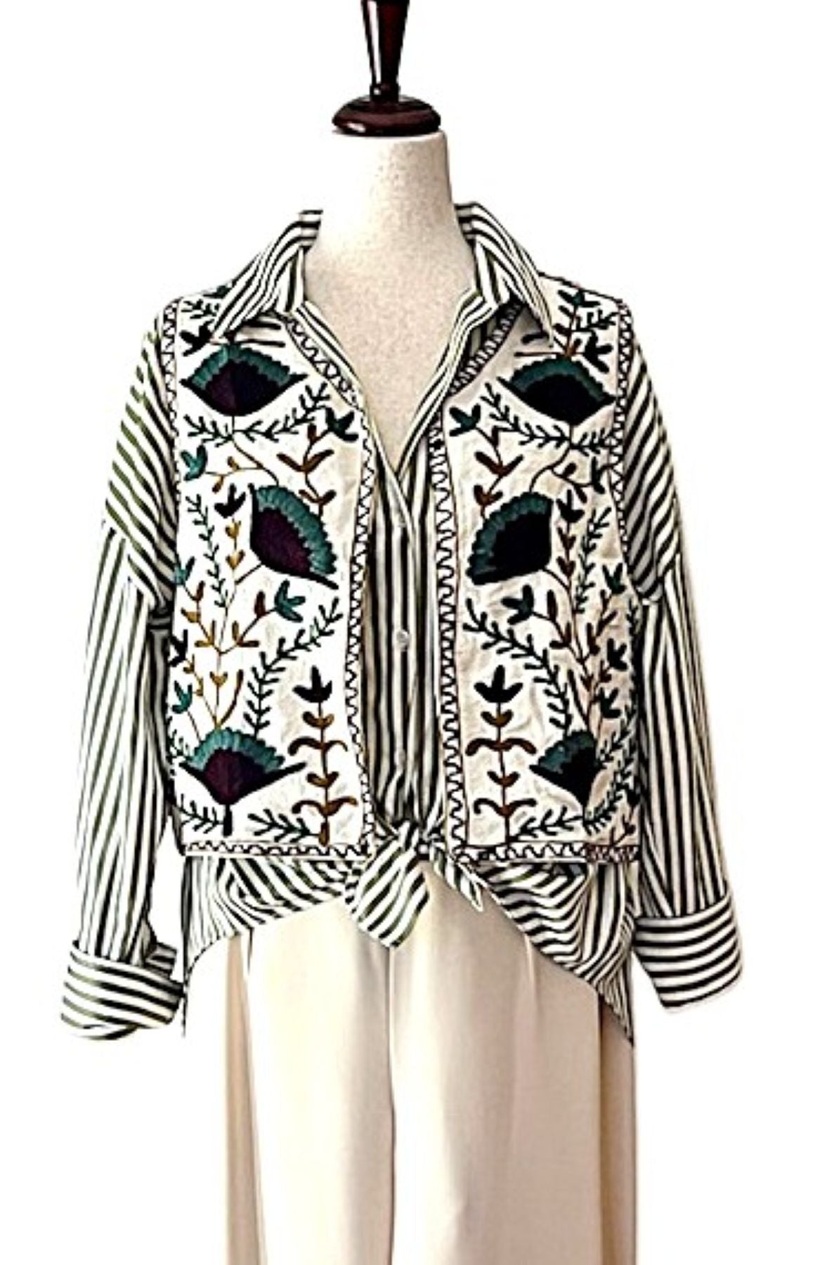 Jackets, Designer Handmade Embroidered Vest Can Elevate Your Wardrobe.