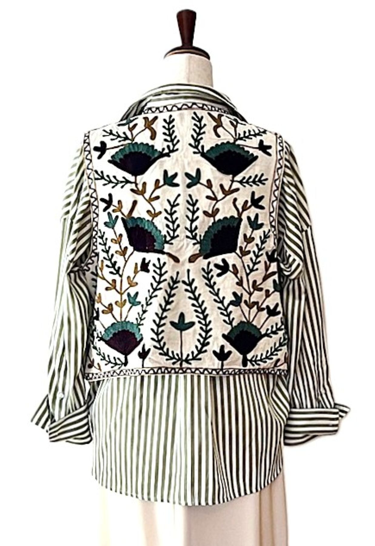 Jackets, Designer Handmade Embroidered Vest Can Elevate Your Wardrobe.