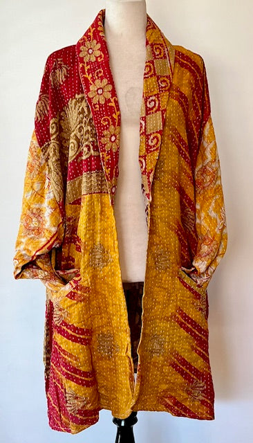 Kantha Bae Reversible Boho Blazer (Multi)