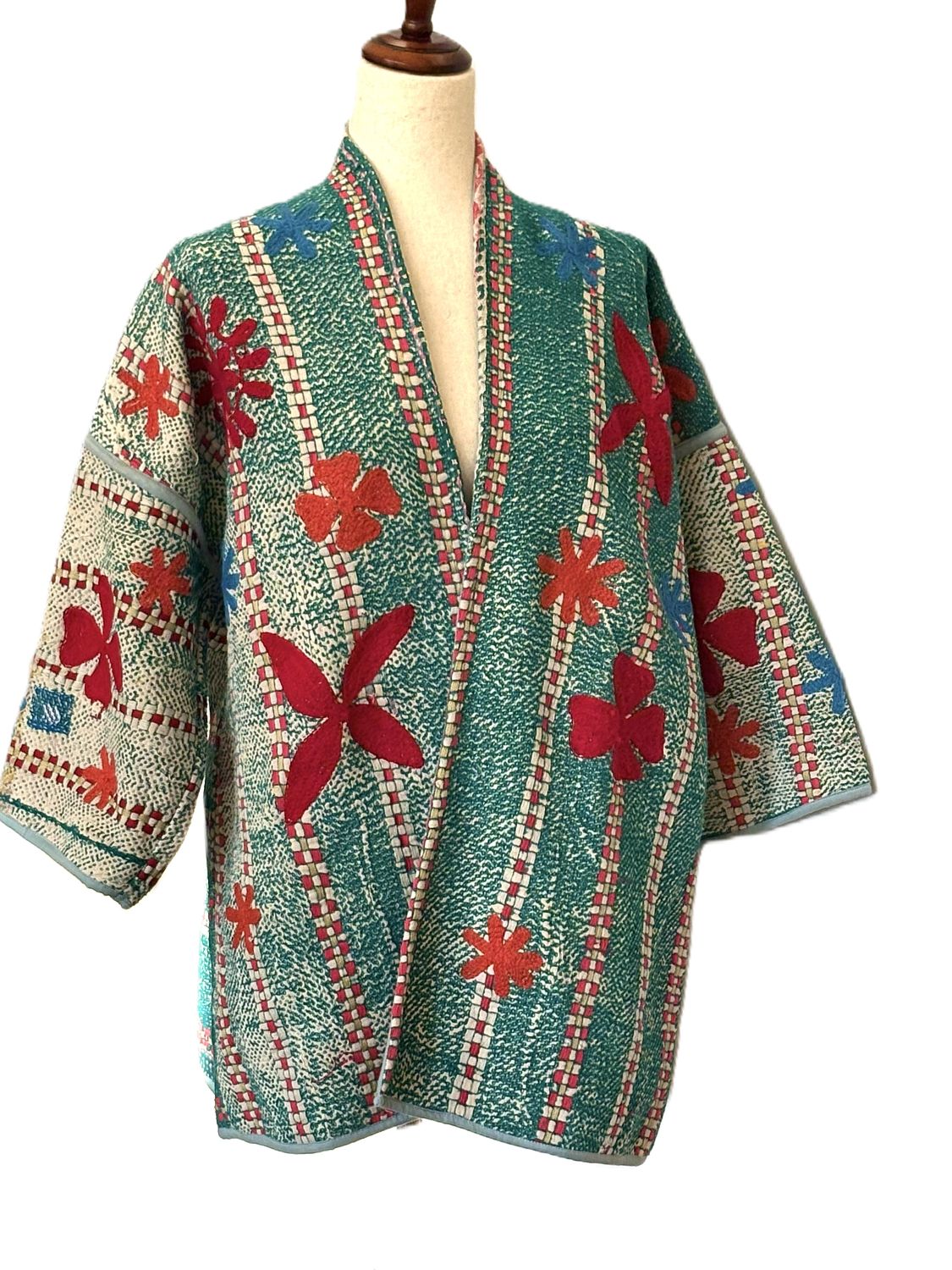 Jacket, Stroller Length Hand Woven And Fully Reversible Is Exceptional.
