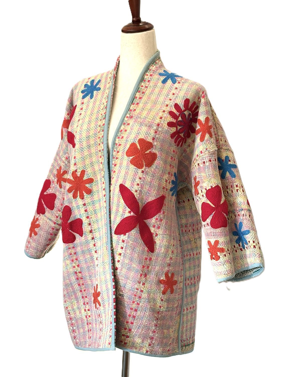 Jacket, Stroller Length Hand Woven And Fully Reversible Is Exceptional.