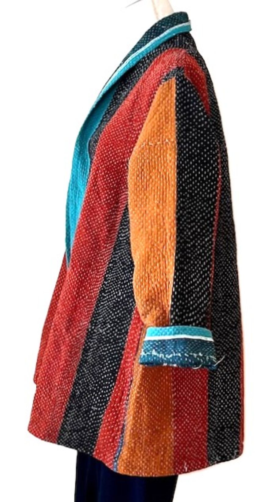 Specialty Collection: Designer Patchwork Hand Embroidered Jacket. (Mixed))