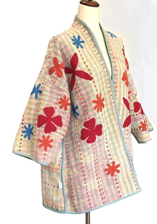 Jacket, Stroller Length Hand Woven And Fully Reversible Is Exceptional.