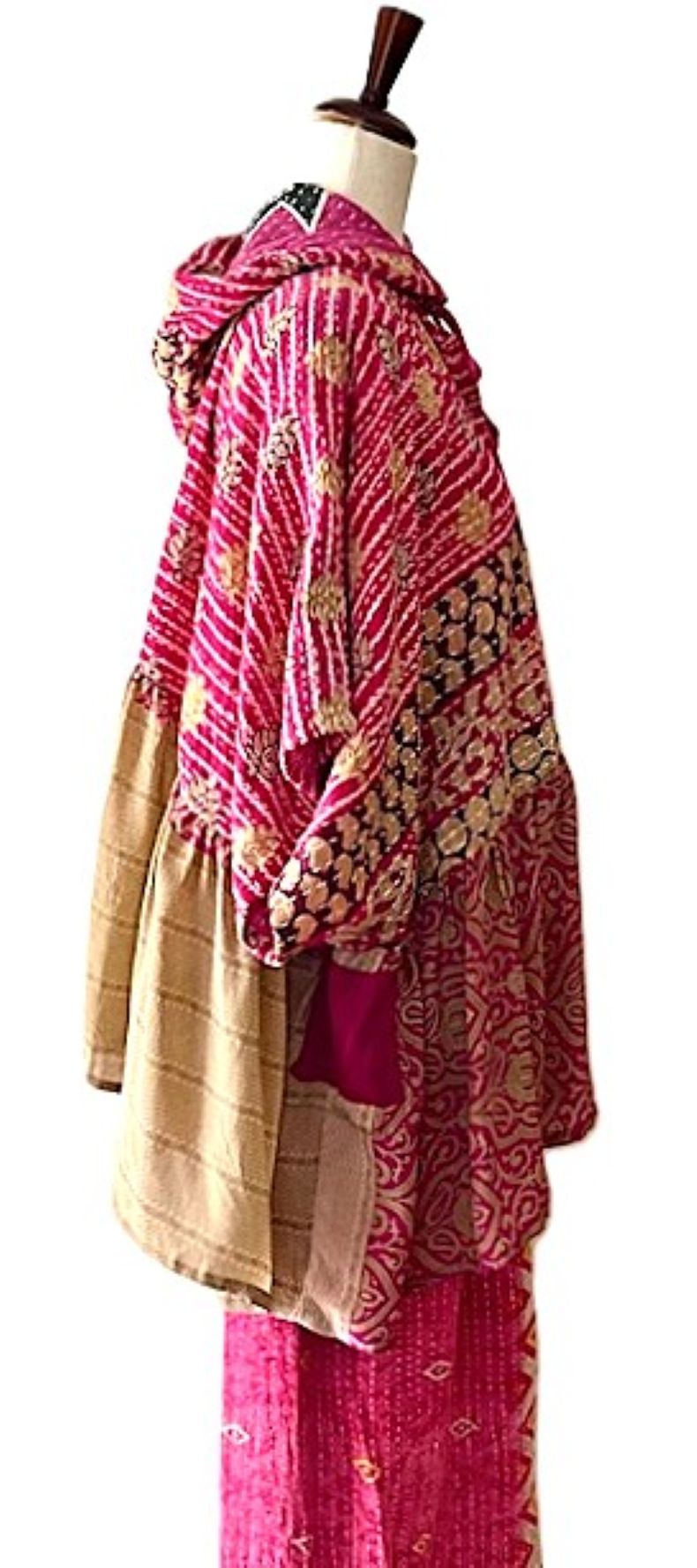 Kantha Bae Cosmic Hoodie, A New Easy Basic (Pink)