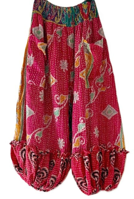 Kantha Bae Joplin Jogger Boho Pants, Pink